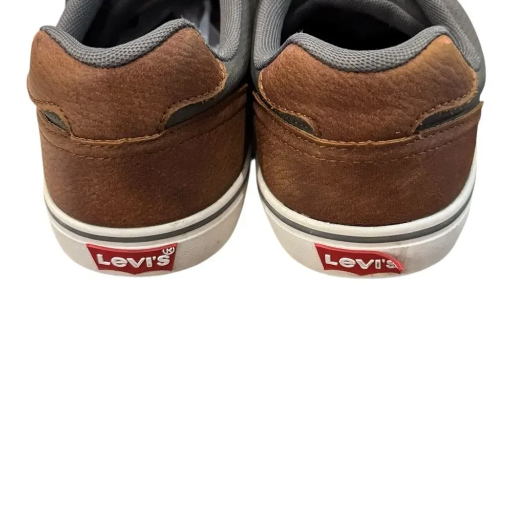 Levi's 519303K36 Gray Lace-up Casual Men's Shoes Sneakers 9